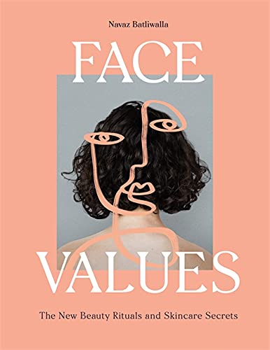 Book cover with abstract line drawing of a face and curly hair.