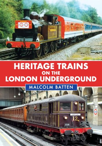 Book cover featuring vintage steam and diesel trains on railway tracks.