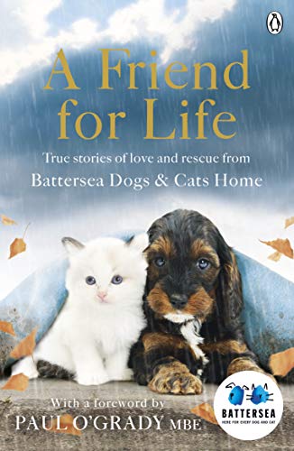 Book cover featuring a white kitten and brown puppy looking forward.