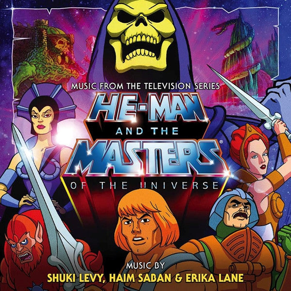DVD cover featuring He-Man, Skeletor, and other characters from the cartoon series.