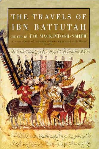 Book cover depicting a medieval procession with horses and musicians.