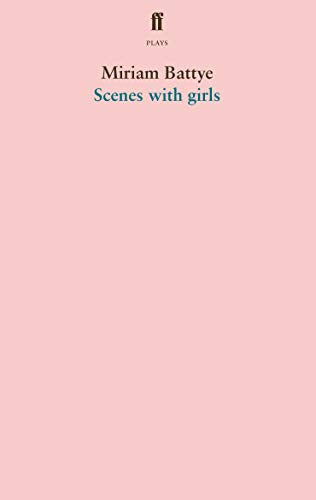 Pink book cover with title “Scenes with girls” and author’s name.