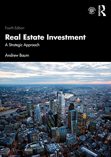 Book cover: “Real Estate Investment” with a city skyline image.