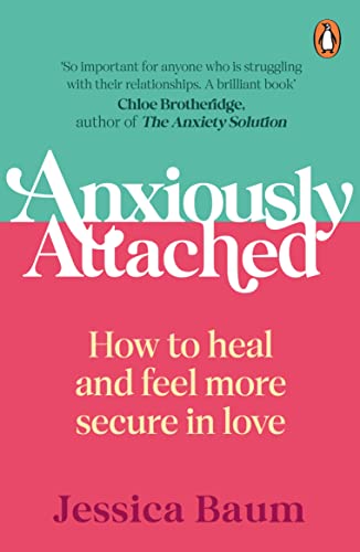 Book cover with a teal and pink split background and white serif text.