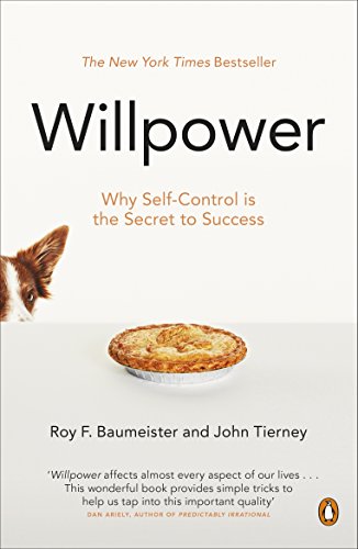 "Book cover of 'Willpower' with a child looking at marshmallows on a plate."