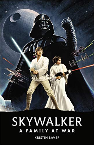 Book cover featuring Darth Vader, Luke Skywalker, and Princess Leia with spaceships.