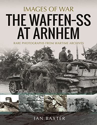 Book cover showing German soldiers on a camouflaged armored vehicle with smaller war photos.