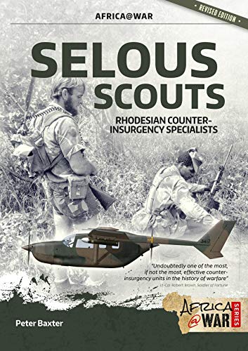 Image of a book cover with military theme and African landscape or map background.