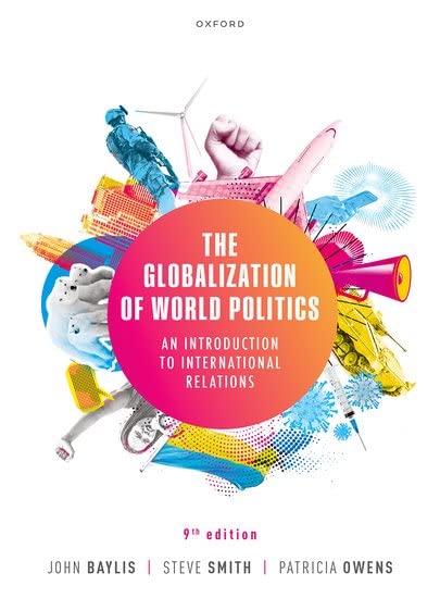 Book cover: "The Globalization of World Politics," 9th edition.