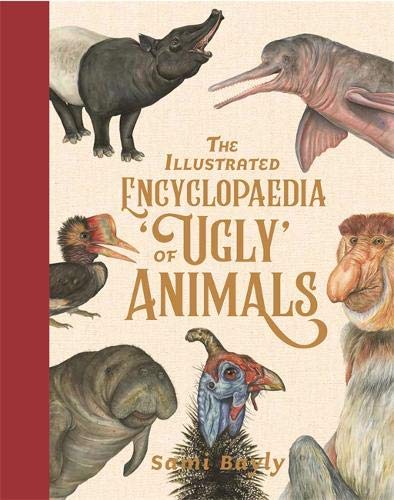 Book cover featuring illustrated, unusual animals like a tapir and proboscis monkey.