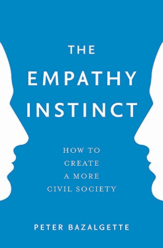 Book cover: "The Empathy Instinct" with facing profile silhouettes.