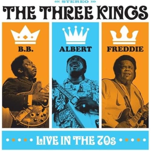 CD cover featuring portraits of B.B. King, Albert King, and Freddie King.