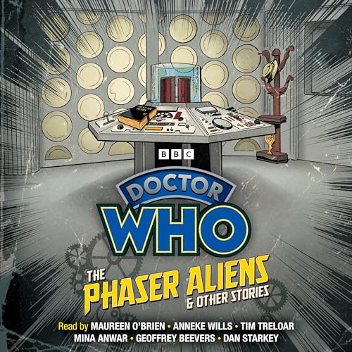 Doctor Who audio annual cover featuring the TARDIS console room.