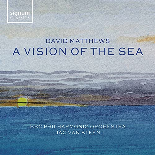 CD cover for "A Vision Of The Sea" by David Matthews.