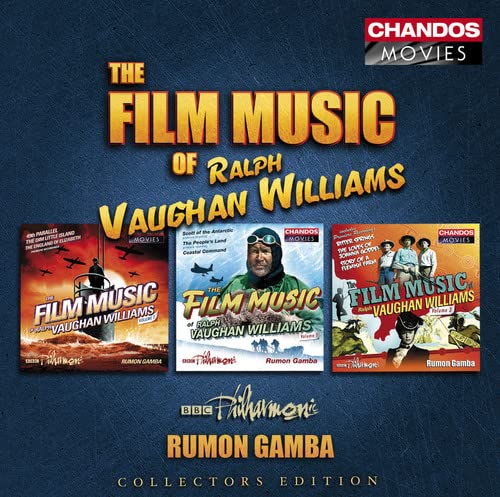 CD cover for Vaughan Williams film music by BBC Philharmonic.