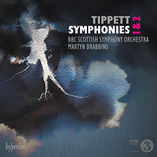 CD cover for Tippett symphonies by BBC Scottish Symphony Orchestra.