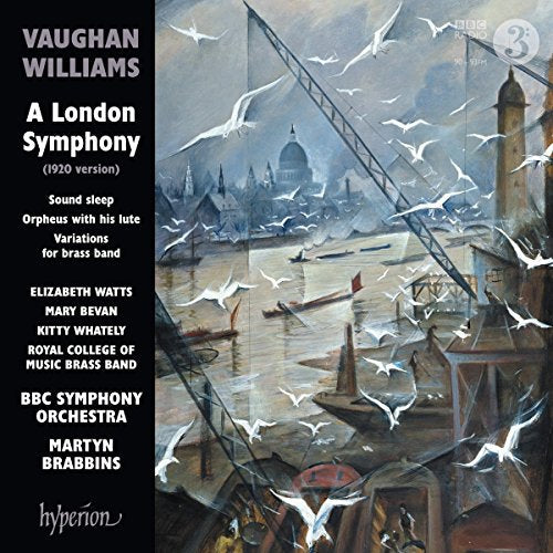 CD cover for Vaughan Williams' "A London Symphony" with bridge and birds.