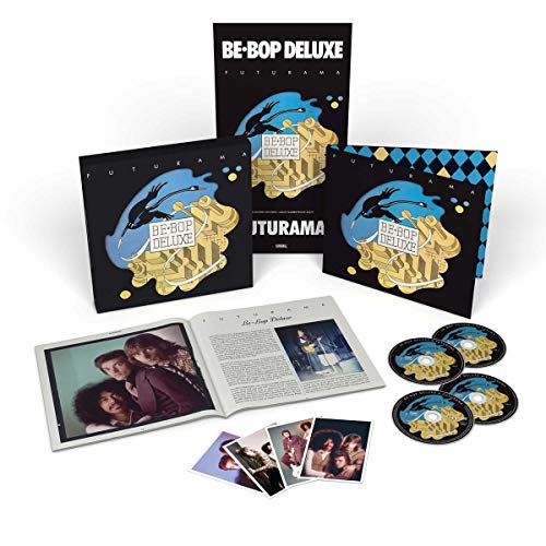 Be-Bop Deluxe "Futurama" remastered CD box set with booklet and discs.