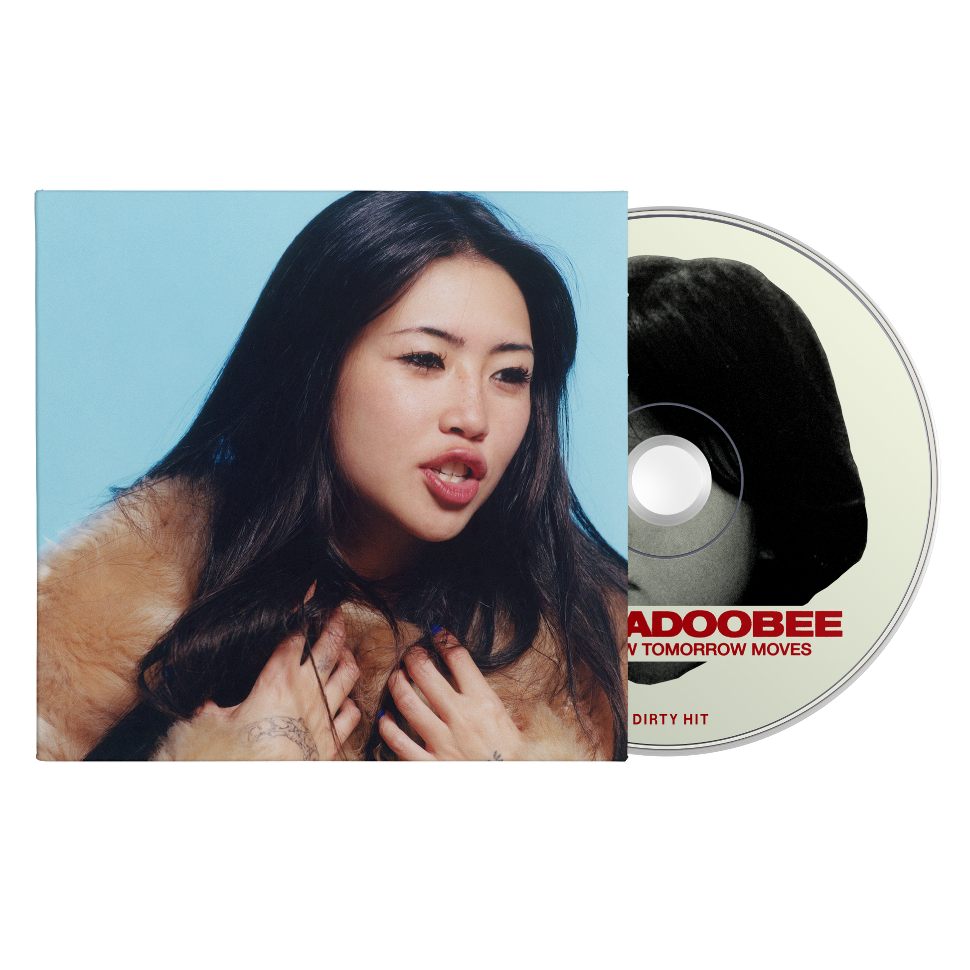Beabadoobee CD with cover portrait of a young woman with dark hair.