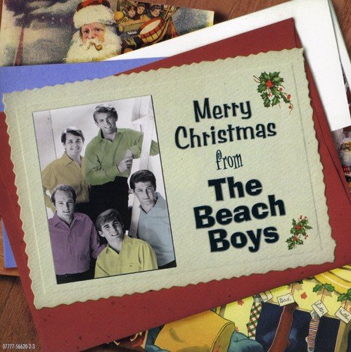 Beach Boys “Merry Christmas from the Beach” CD case with band photo.
