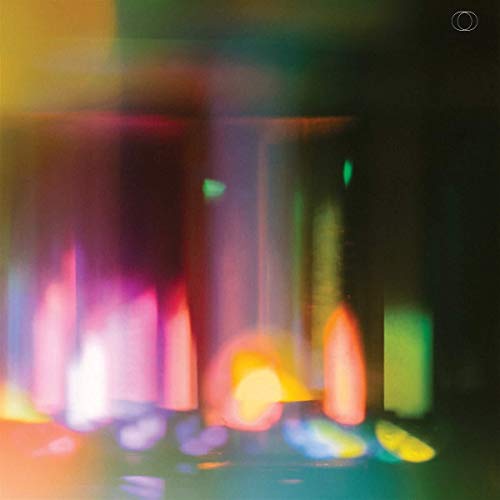 Blurred, colorful CD album cover for Beacon’s “Gravity Pairs.”