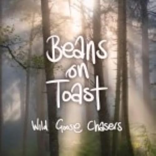 Beans On Toast" album cover with a misty forest background.