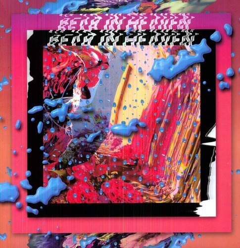 Album cover for Bear In Heaven, abstract paint and blue blobs.