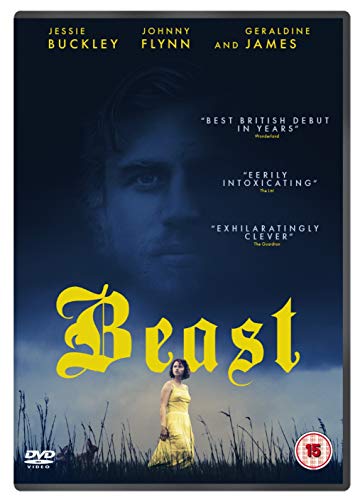 Beast" DVD cover featuring a man’s face and a woman in a field.