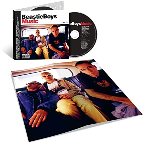 Beastie Boys "Music" CD case with album artwork of the band in a car.