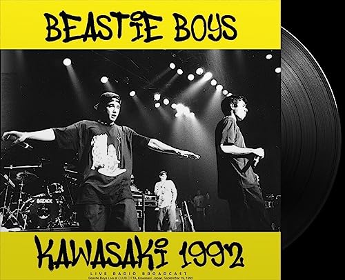 Beastie Boys Kawasaki 1992 vinyl record cover with live concert photo.