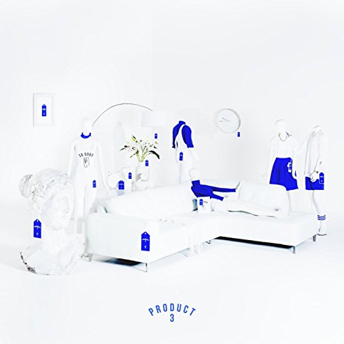 Album cover for “Product 3” by Beat Connection, featuring a blue and white scene.