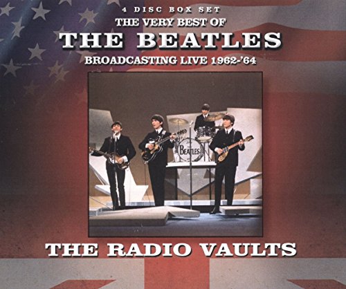 The Beatles performing live, album cover for “Radio Vaults” CD set.