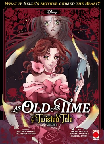 Manga cover featuring Belle in a pink dress with a mysterious woman behind her.