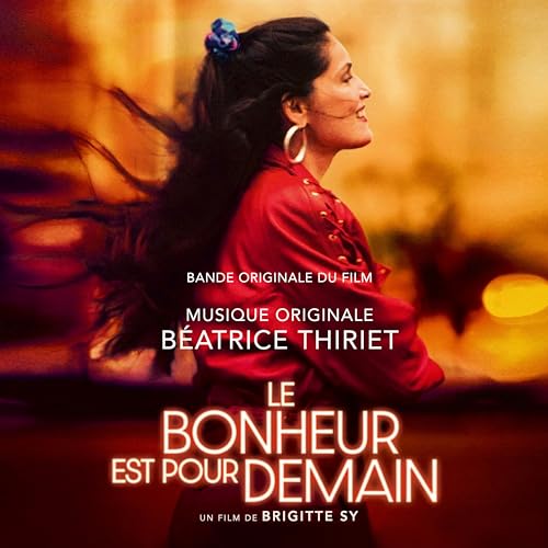 Woman in red jacket, album cover for "Le Bonheur Est Pour Demain.