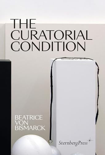 Book cover titled The Curatorial Condition by Beatrice von Bismarck featuring abstract geometric shapes.