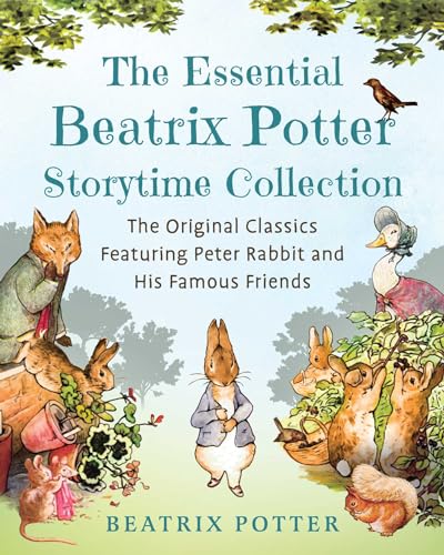 Cover of “The Essential Beatrix Potter Storytime Collection” with animal illustrations.