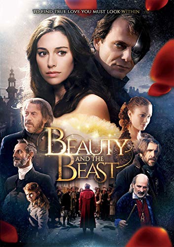 DVD cover art for Beauty and the Beast featuring a cast of characters.