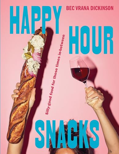 Book cover with hands holding baguette and wine glass.