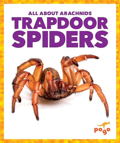 Book cover featuring a large, brown trapdoor spider with visible legs.