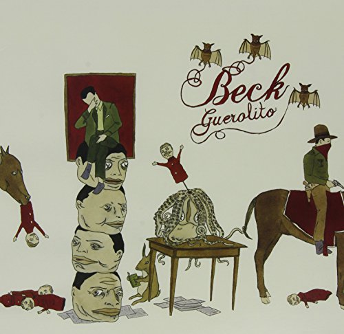 Beck’s “Guerolito” vinyl album cover: surreal, illustrated figures and animals.