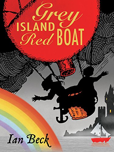 Book cover: silhouettes of children swinging over an island and sea.