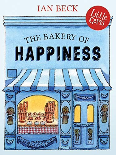 Book cover: painted bakery storefront with pastries in the window.