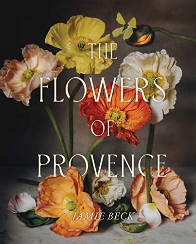 Book cover with close-up of colorful poppy flowers and title text.