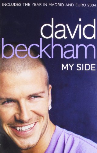 Book cover featuring a smiling David Beckham against a dark blue background.