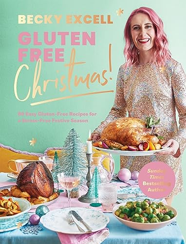 Cookbook cover featuring a woman, roasted turkey, and festive table setting.