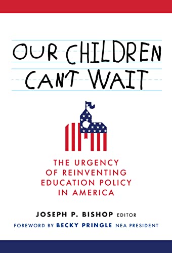 Book cover: "Our Children Can't Wait" with American flag and capitol building.
