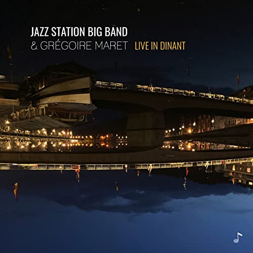 Album cover for Jazz Station Big Band & Grégoire Maret Live in Dinant.