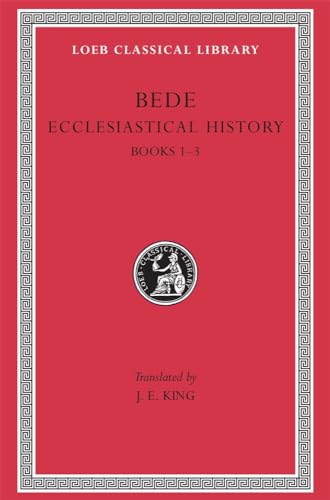 Red book cover with white text: "Bede, Ecclesiastical History, Books 1-3".