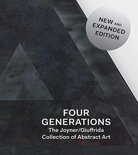 Book cover featuring dark abstract shapes and the title "Four Generations.