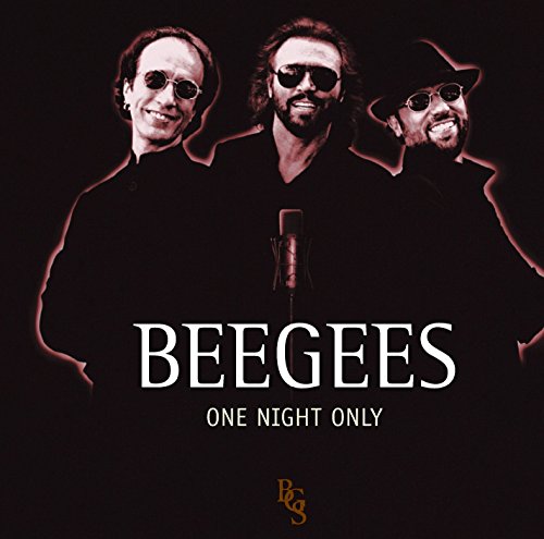 Bee Gees album cover featuring three men with dark hair and sunglasses.